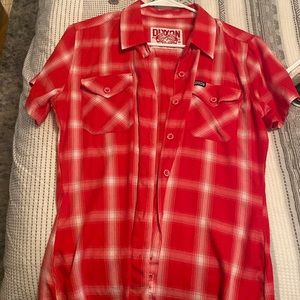 Woman's Dixxon short sleeve flannel